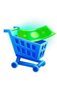 Bonus Money purchase in the Shop