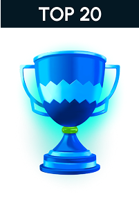 Finish in TOP 20 in a tournament