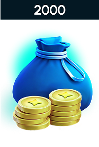 Accumulate 2000 coins