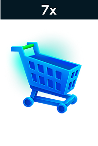 Make 7 shop purchases