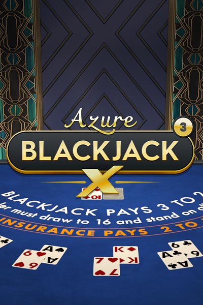 Blackjack X 3 - Azure